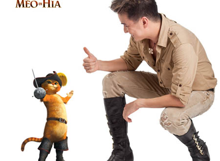 Mr Đ&agrave;m & Ốc V&acirc;n sẽ phối hợp trong "Ch&uacute; M&egrave;o Đi Hia"